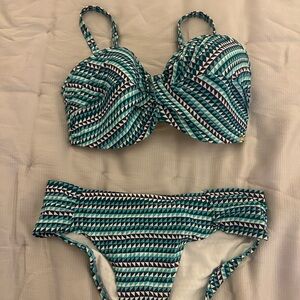 Panache Twisted Optik Nina Bandeau Bikini